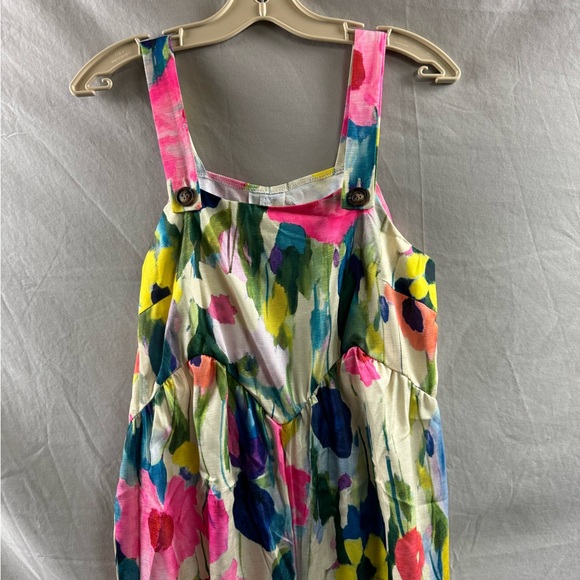 Boho Floral Print Wide-Leg Jumpsuit - Picture 7 of 7